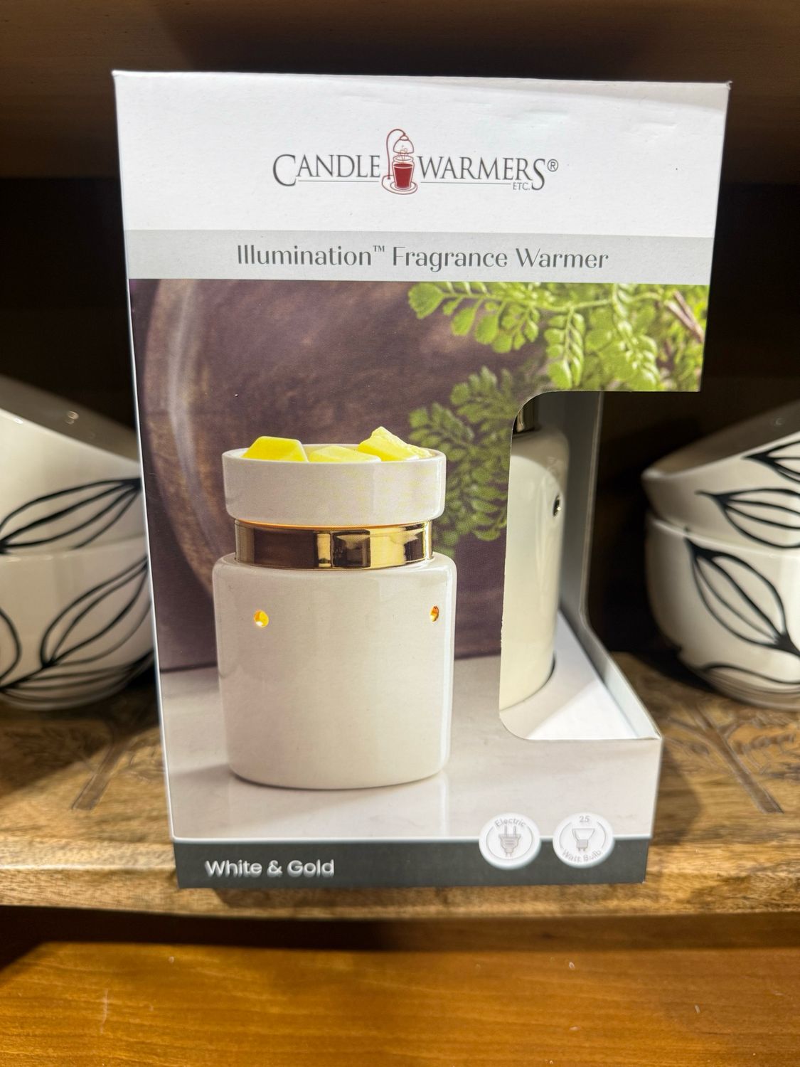 PT White &amp; Gold Warmer
