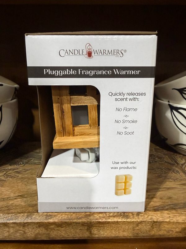 PT Wood Lantern Pluggable Warmer