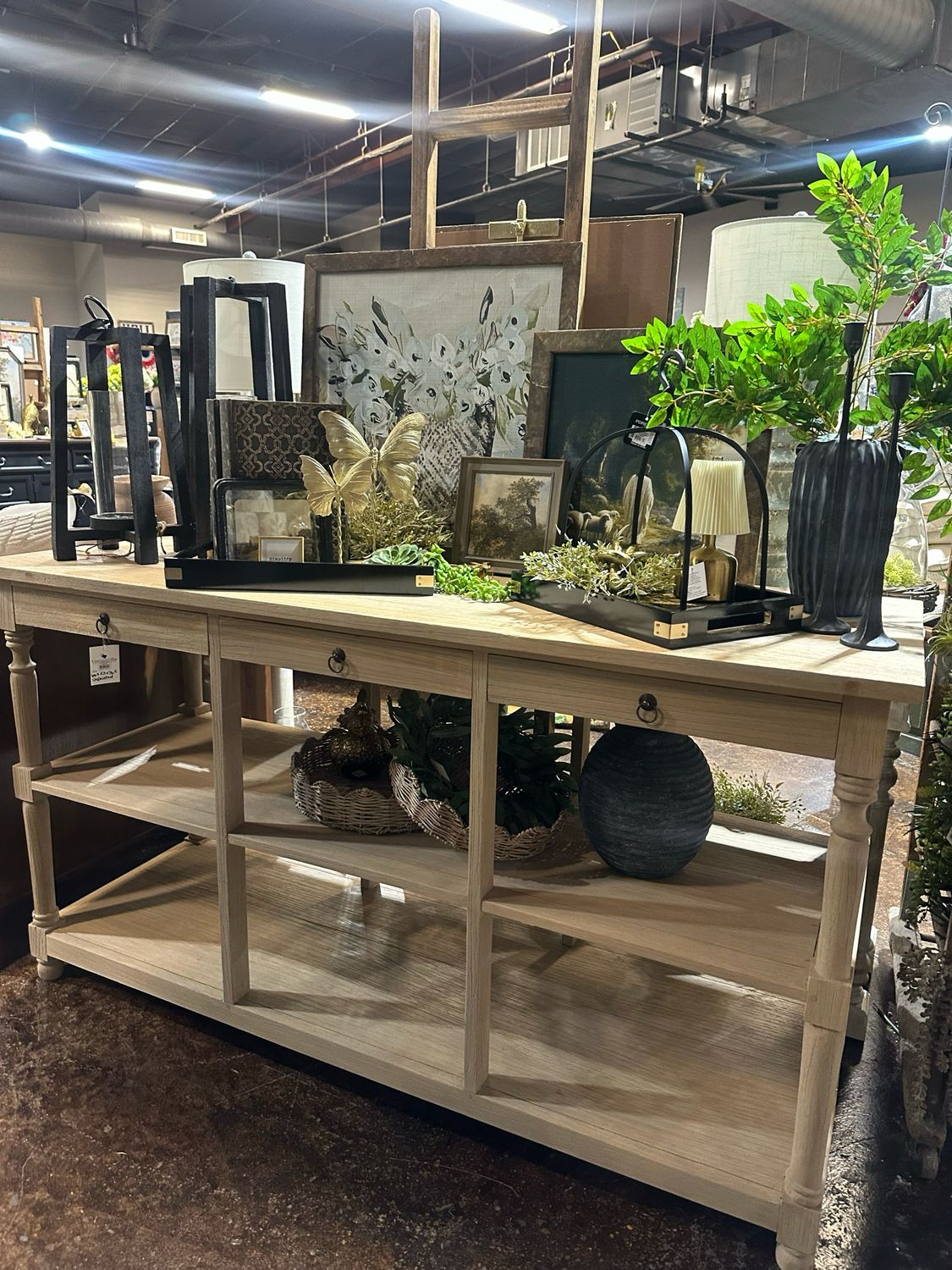 PT Sofa Table Nat 66x23x36.5