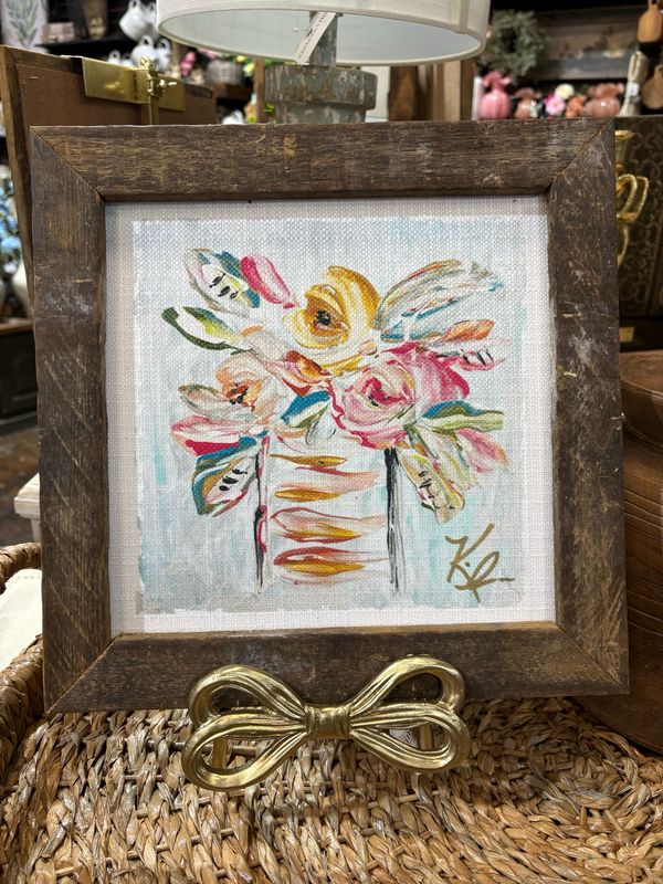 PT Gold Bow Easel 11.5" H