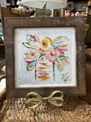 PT Gold Bow Easel 11.5" H