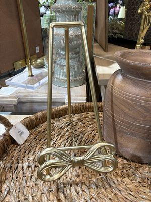 PT Gold Bow Easel 11.5" H