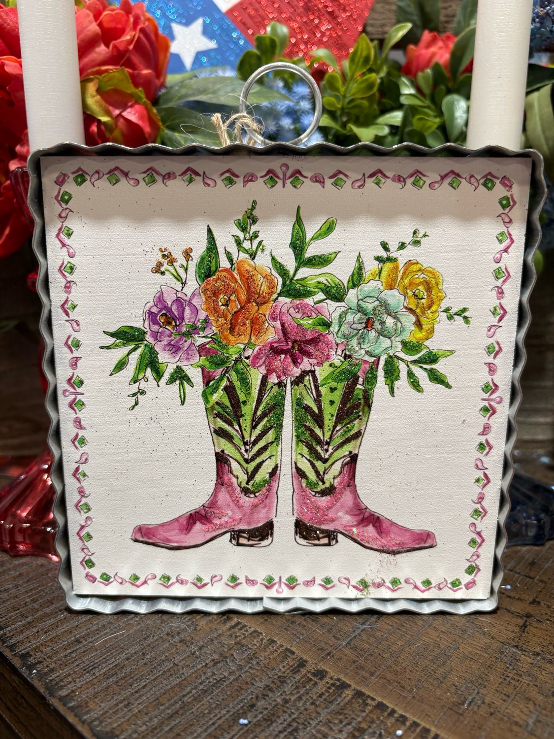 TRT Cowgirl Boots 6x6