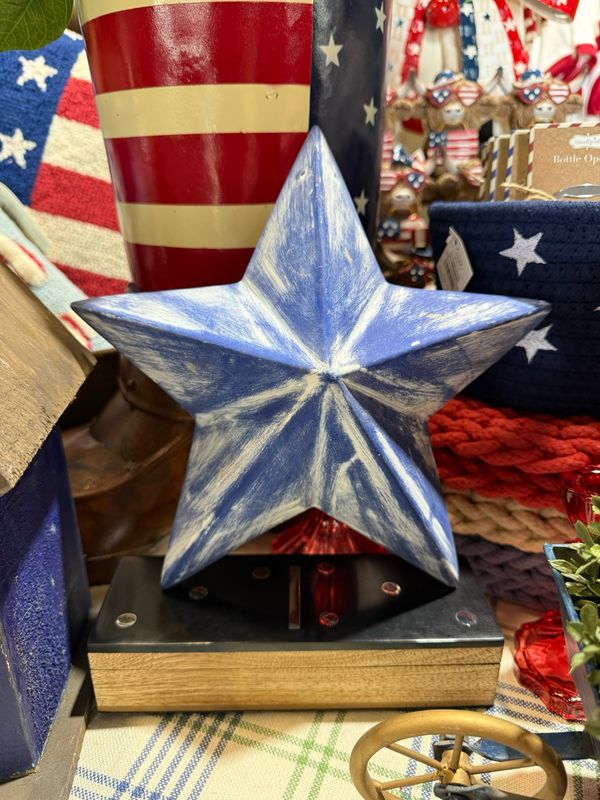 Cima Lg Blue Clay Star 10x3.5