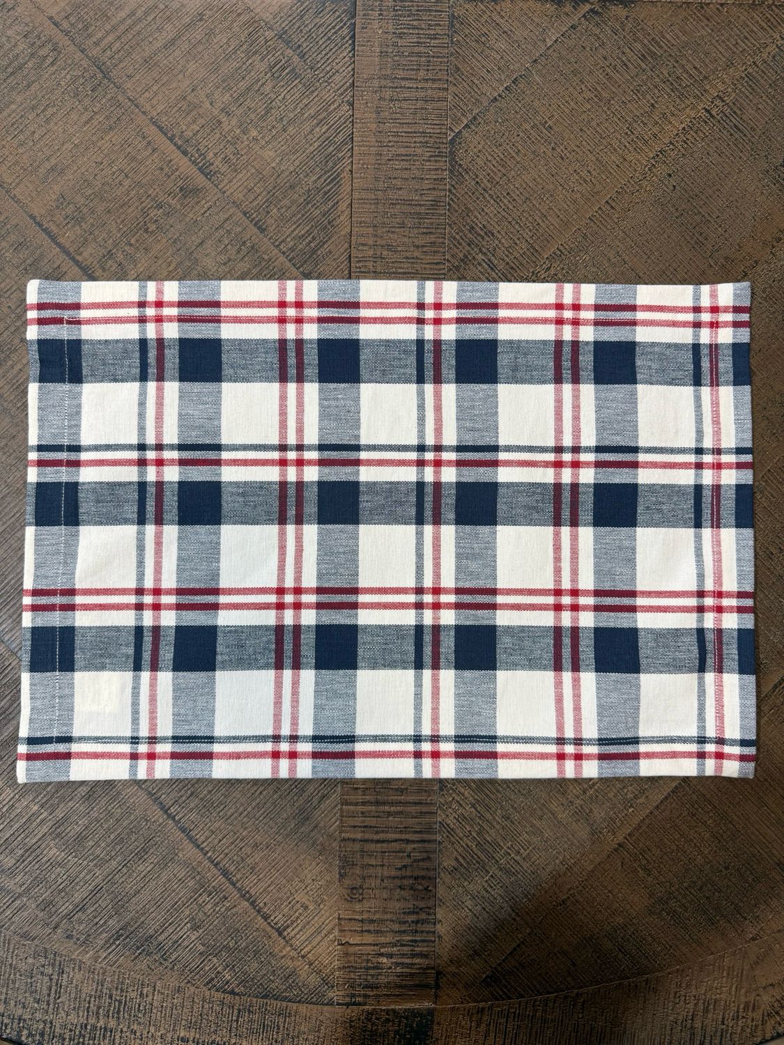 Tab Sawyer Plaid Placemat 13x19