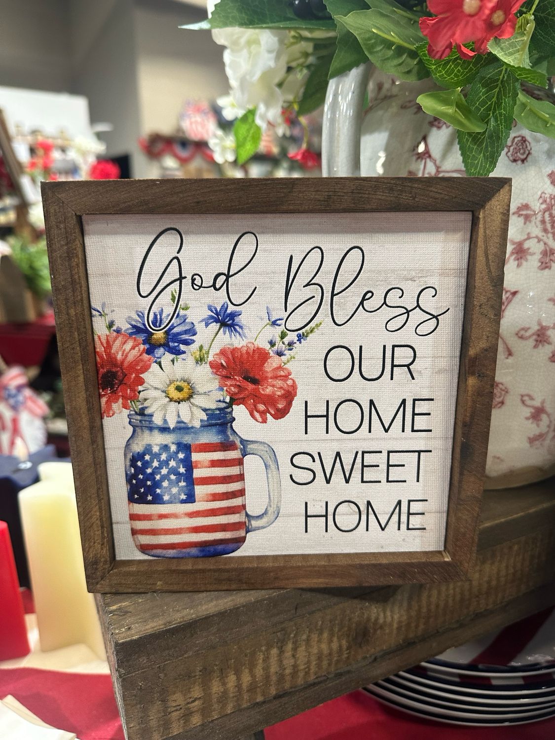 Jarmz 7x7 God Bless Home