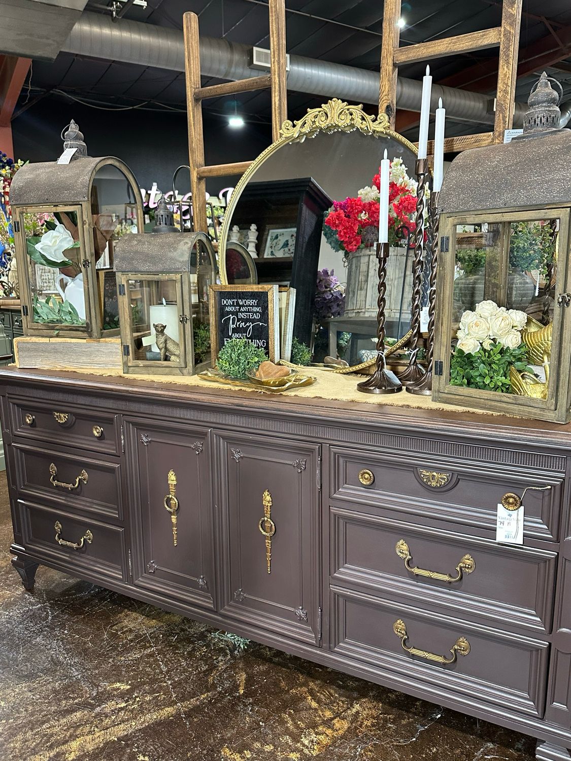 VV Kindling Mcm Dresser 74x19x32.5