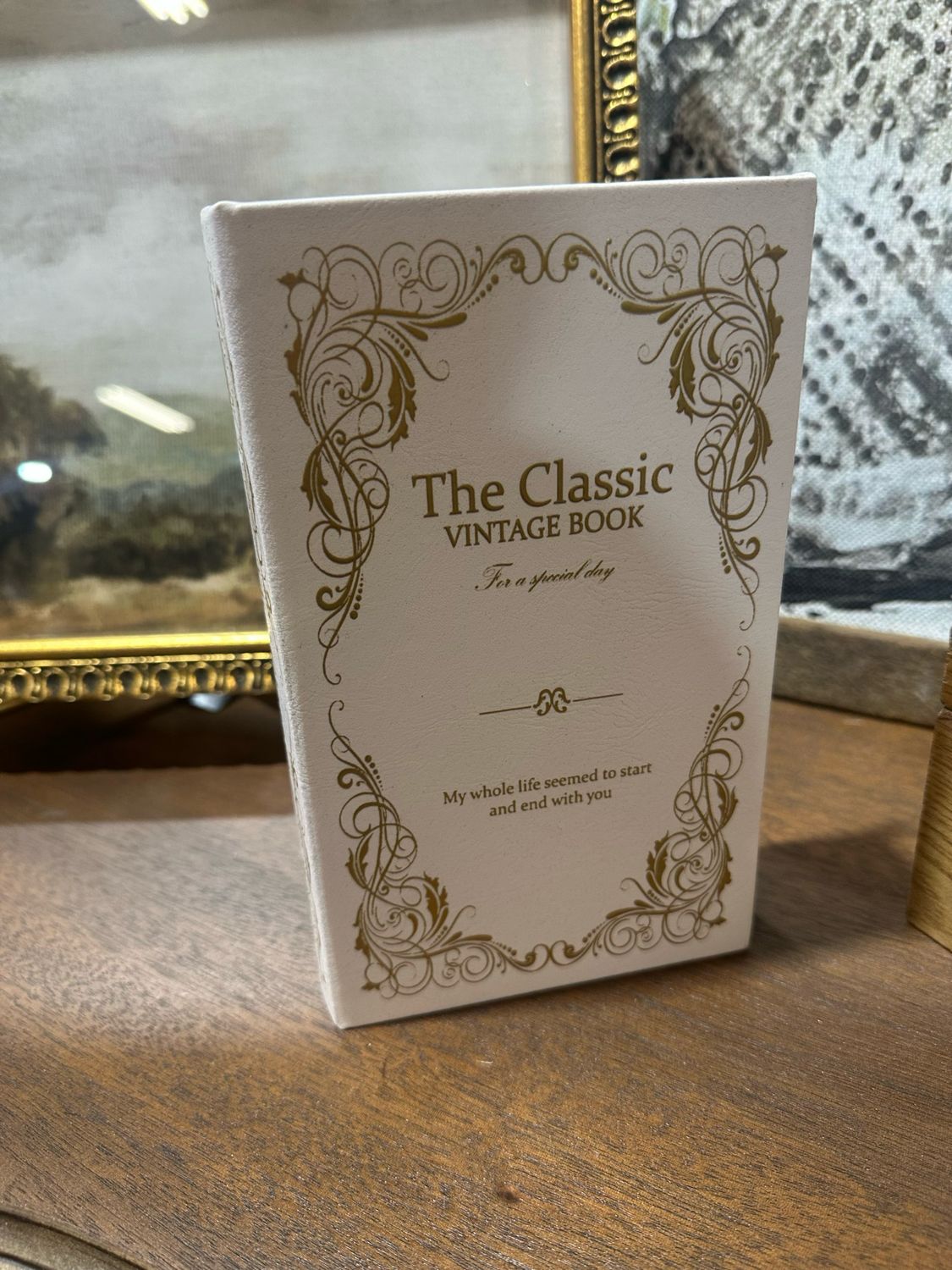 AB Sm The Classic Vintage Book Box 8.25x5x2
