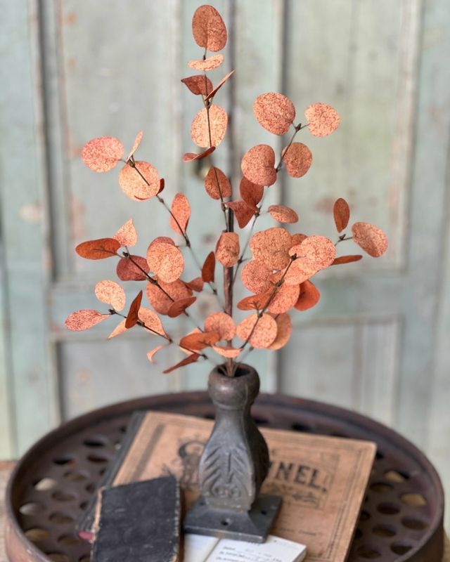 Lan Rd Orange 18" Penny Leaf Pick