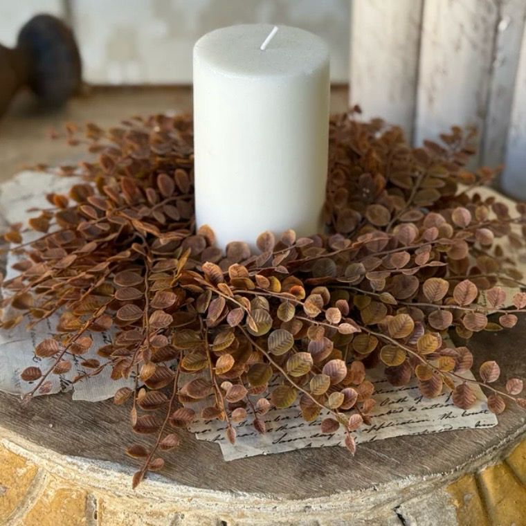 Lan Brown 4.5" Cider Leaves CR
