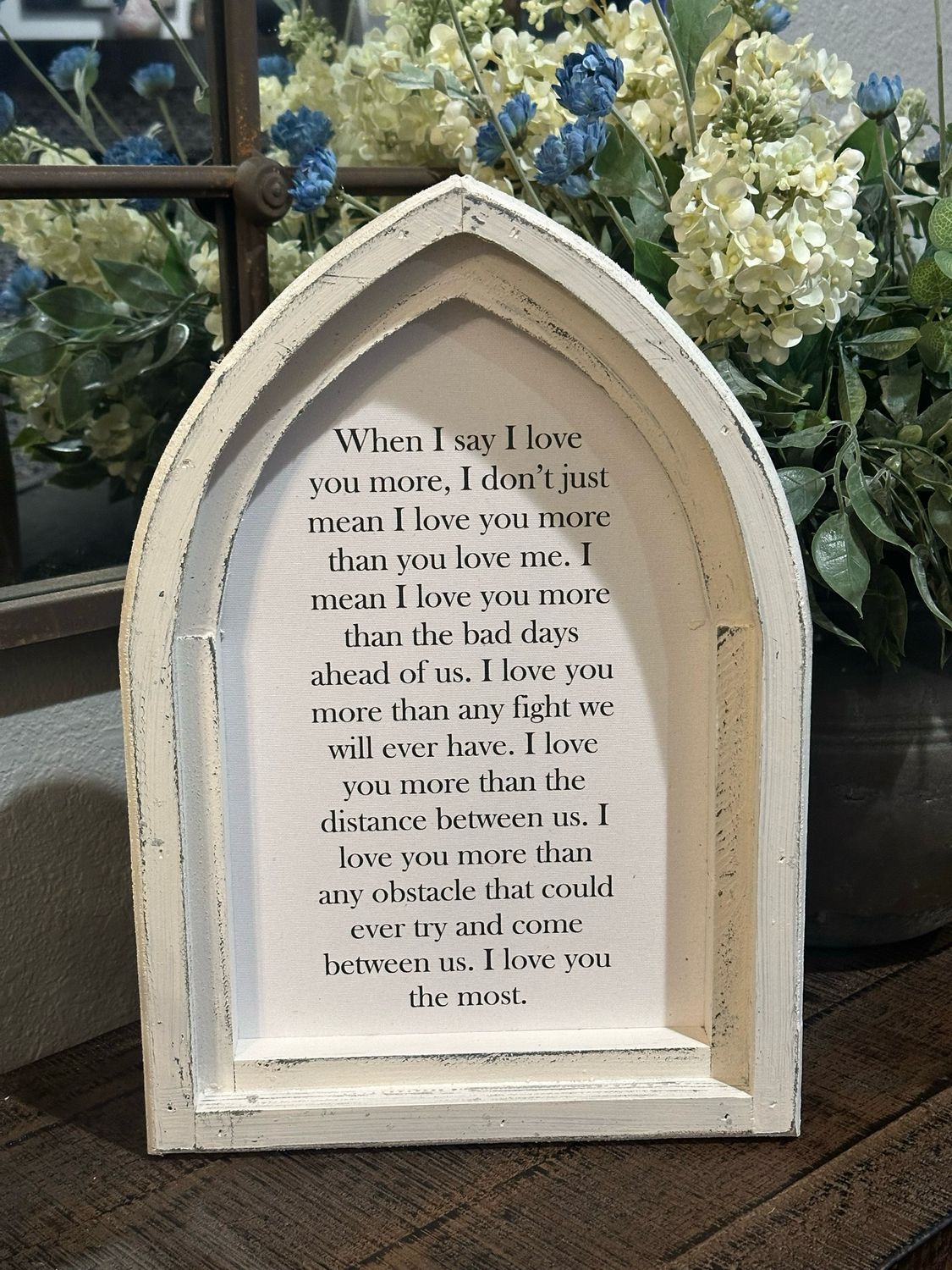 Special 16x11 Love you arch