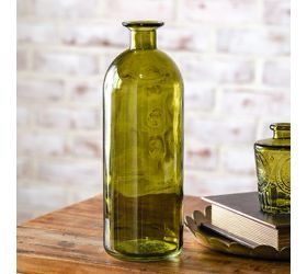 Pdg 10.4" Green Bud Vase