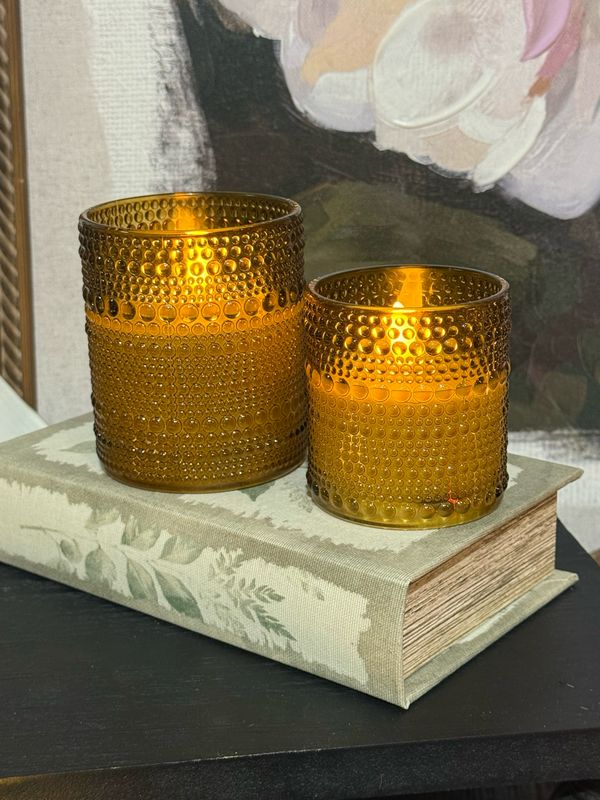Rag 3.25" Amber Dotted Led