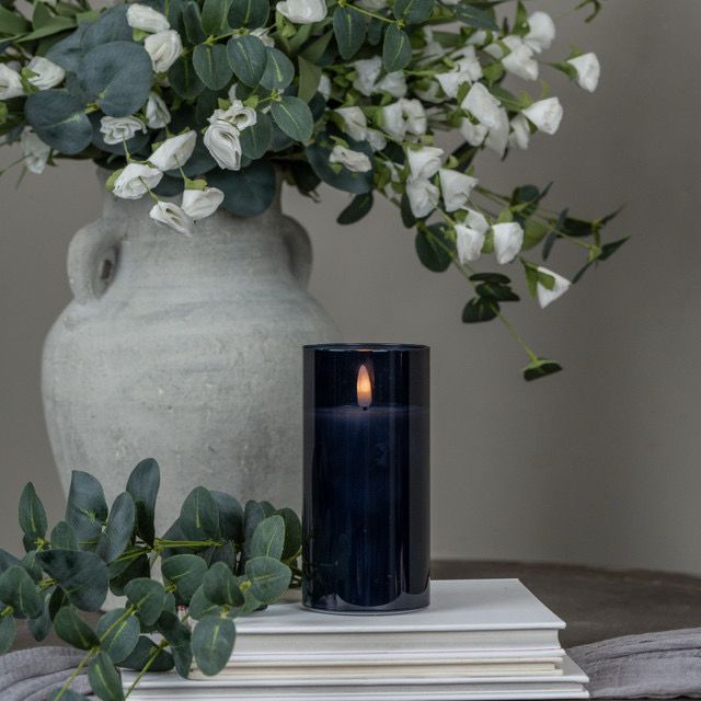 Rag 6" Navy Glass LED