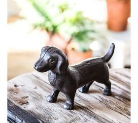 PDG 5" Brn Dachshund Decor