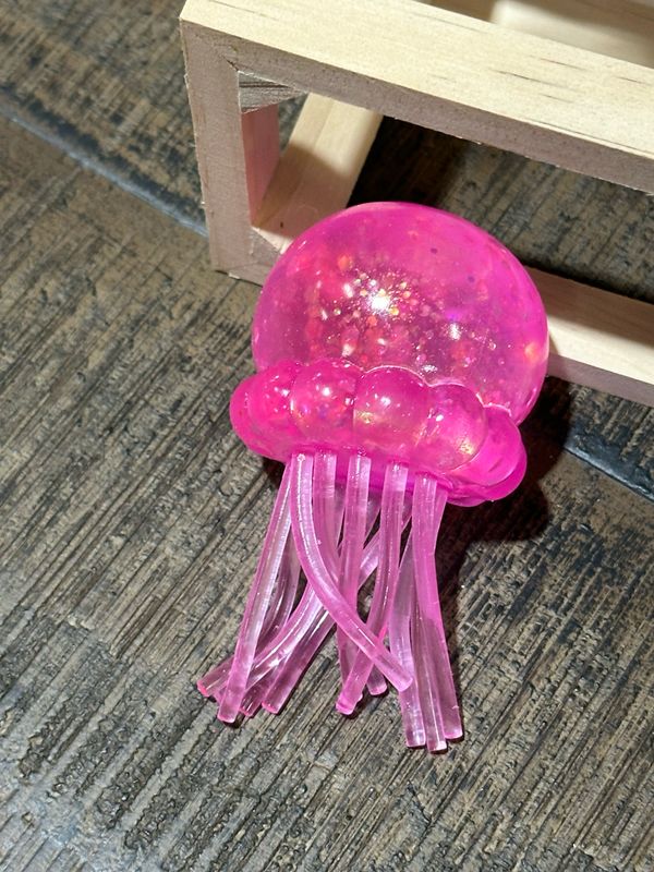 QD Pink Jelly Fish Squishy