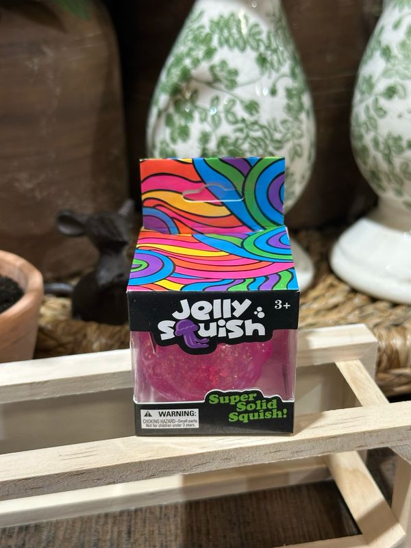 QD Pink Jelly Fish Squishy