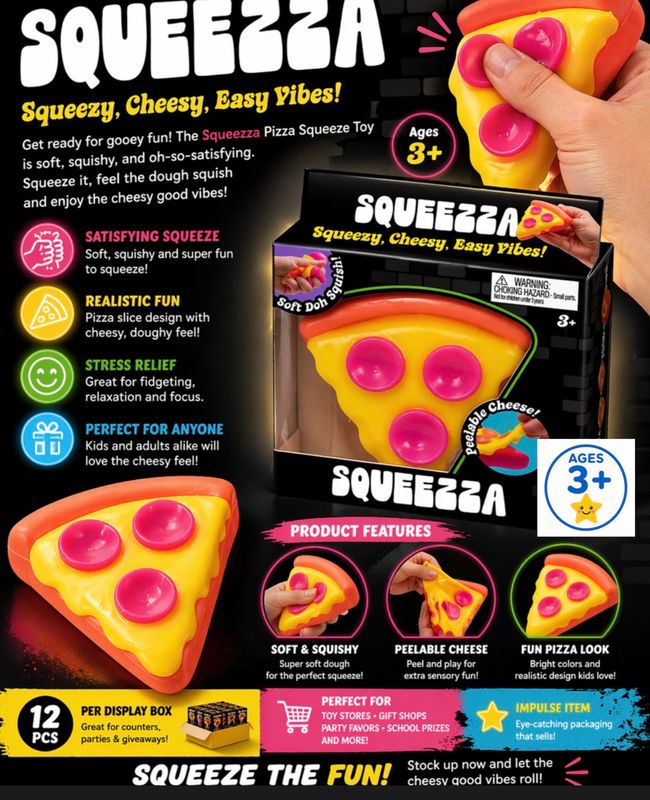 QD Pizza Squishy