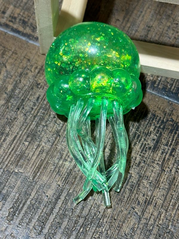 QD Green Jelly Fish Squishy