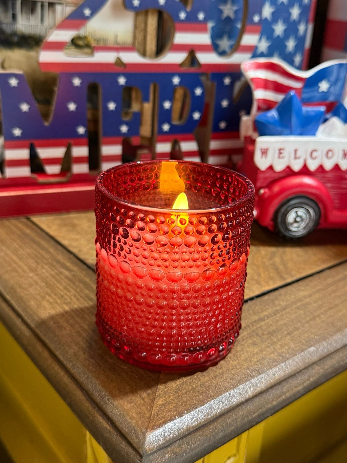 Rag 3.25" Red Dotted LED