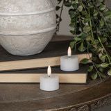 Rag S/2 White Tealight 3d Flame w Melting Effect