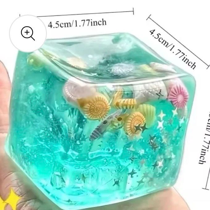 Under The Sea Squishy Cube