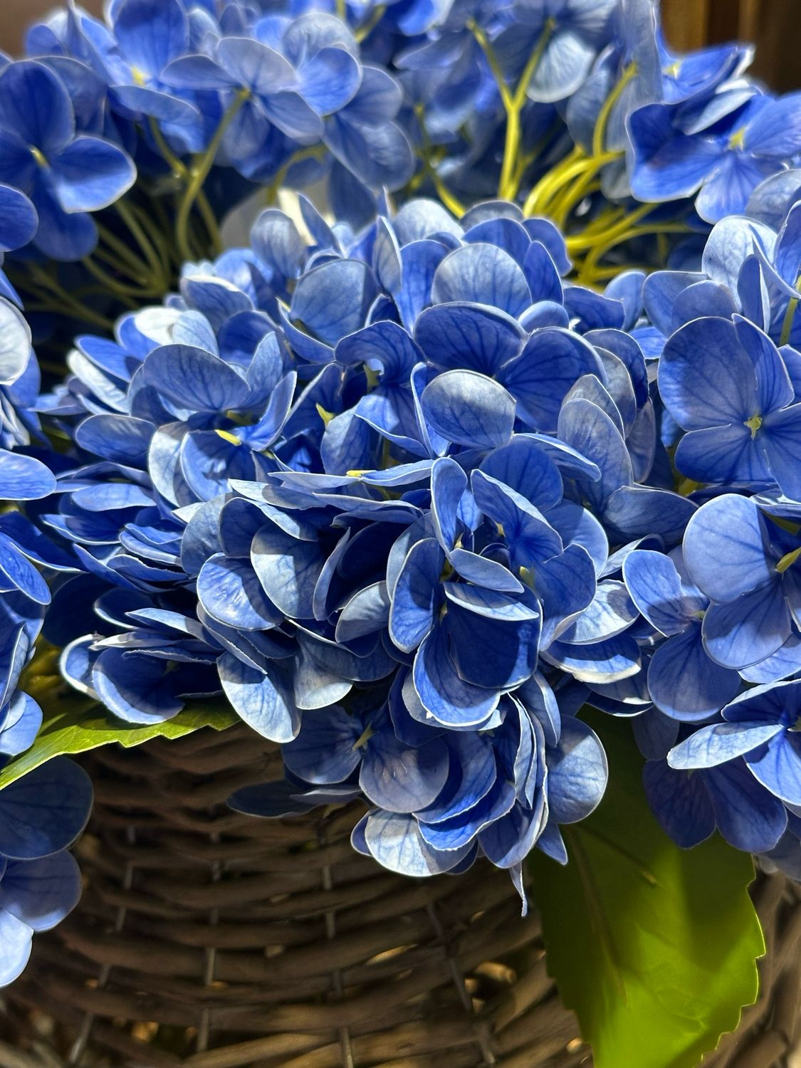 Ang 12.5" Royal Blue RT Hydrangea
