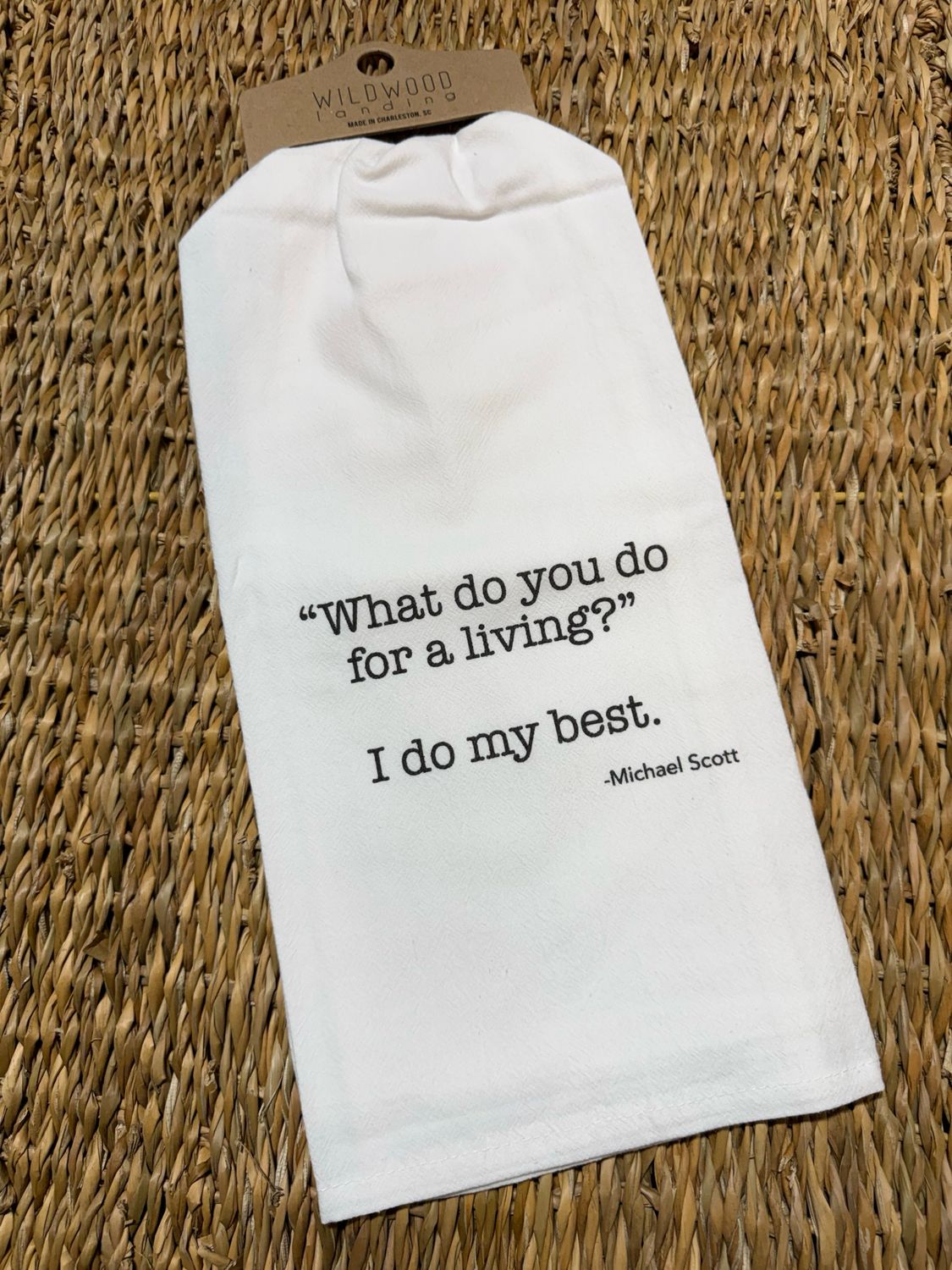 WWL Do My Best Tea Towel