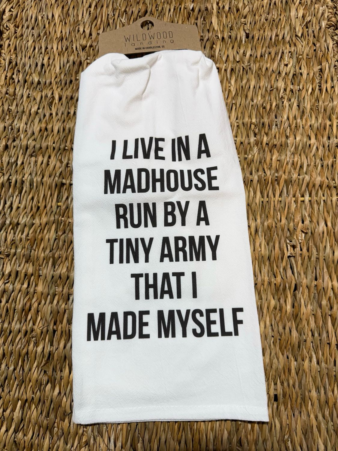 WWL Madhouse Tea Towel