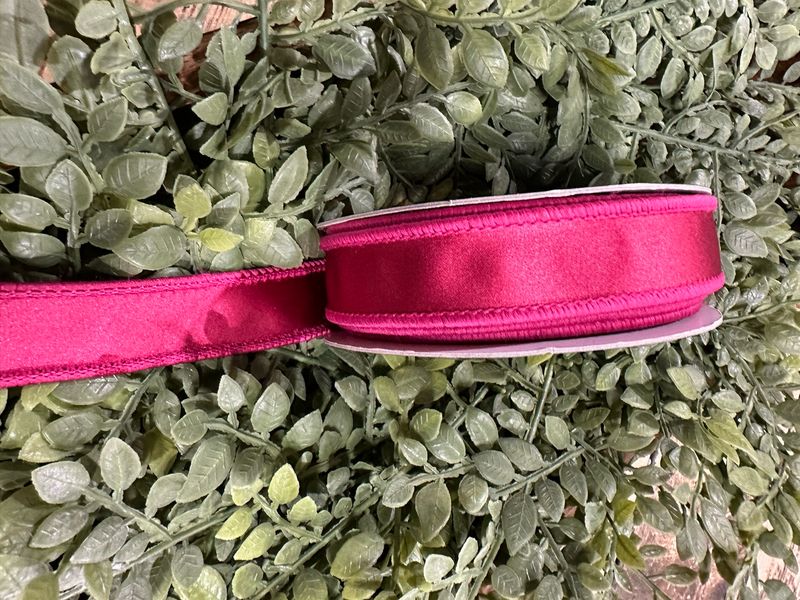 JME Fuschia Satin DBL Fused 1x10yd