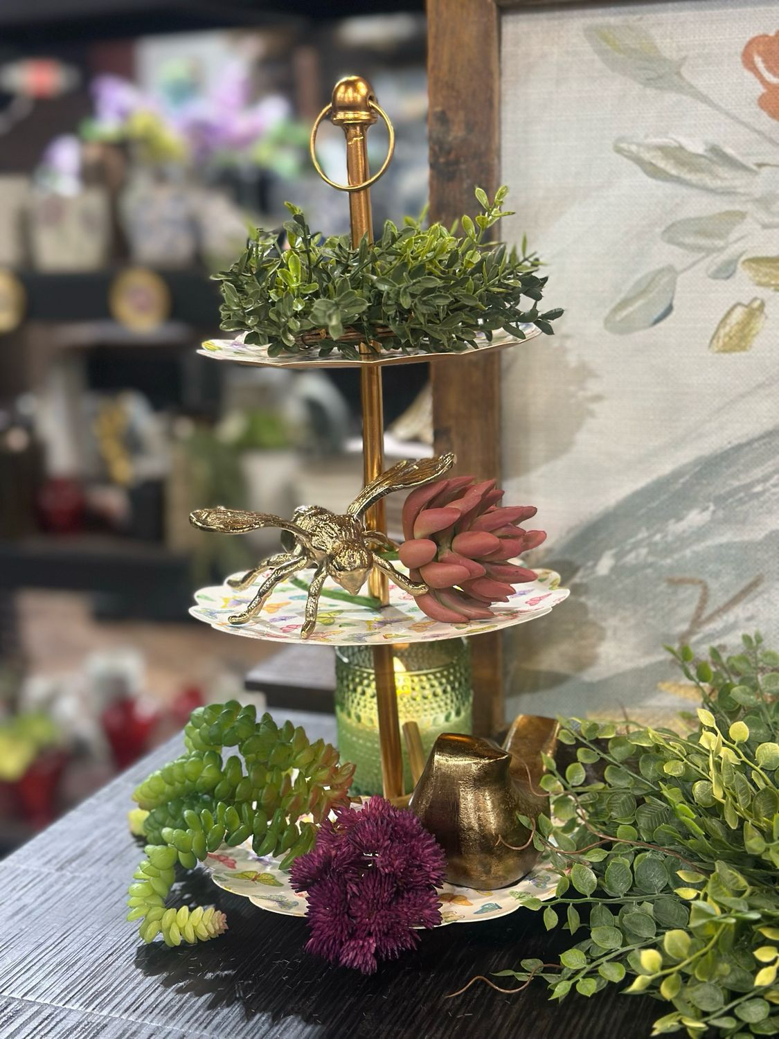 ARL 8x16 Butterfly Tiered Stand