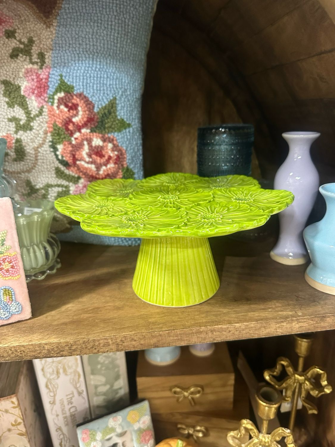 ARL 9x4 Floral Cake Plate