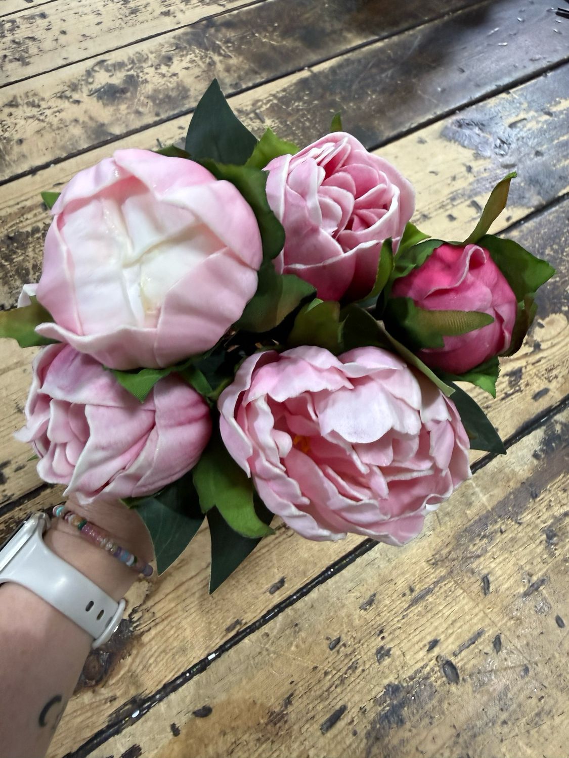 ARL 10.5" Lt Pink Peony Bundle RT