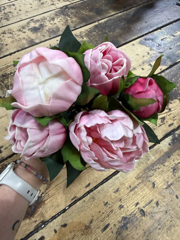 ARL 10.5" Lt Pink Peony Bundle RT