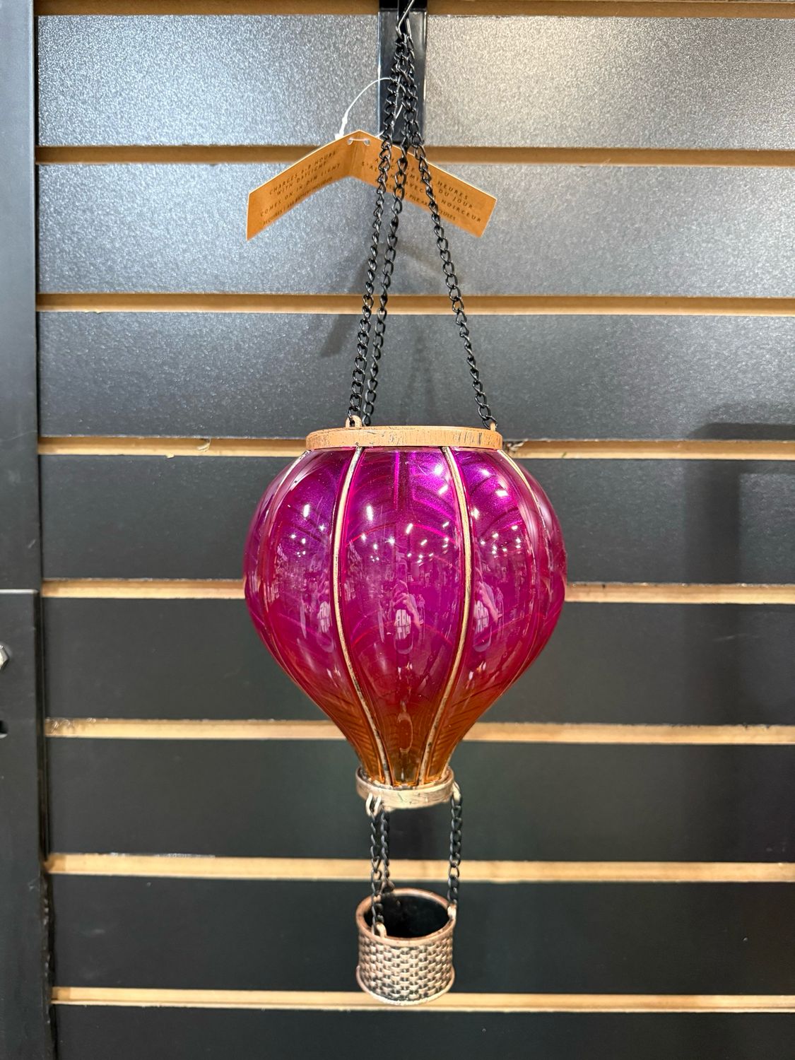 MAI Pink Orange Solar Hot Air Balloon