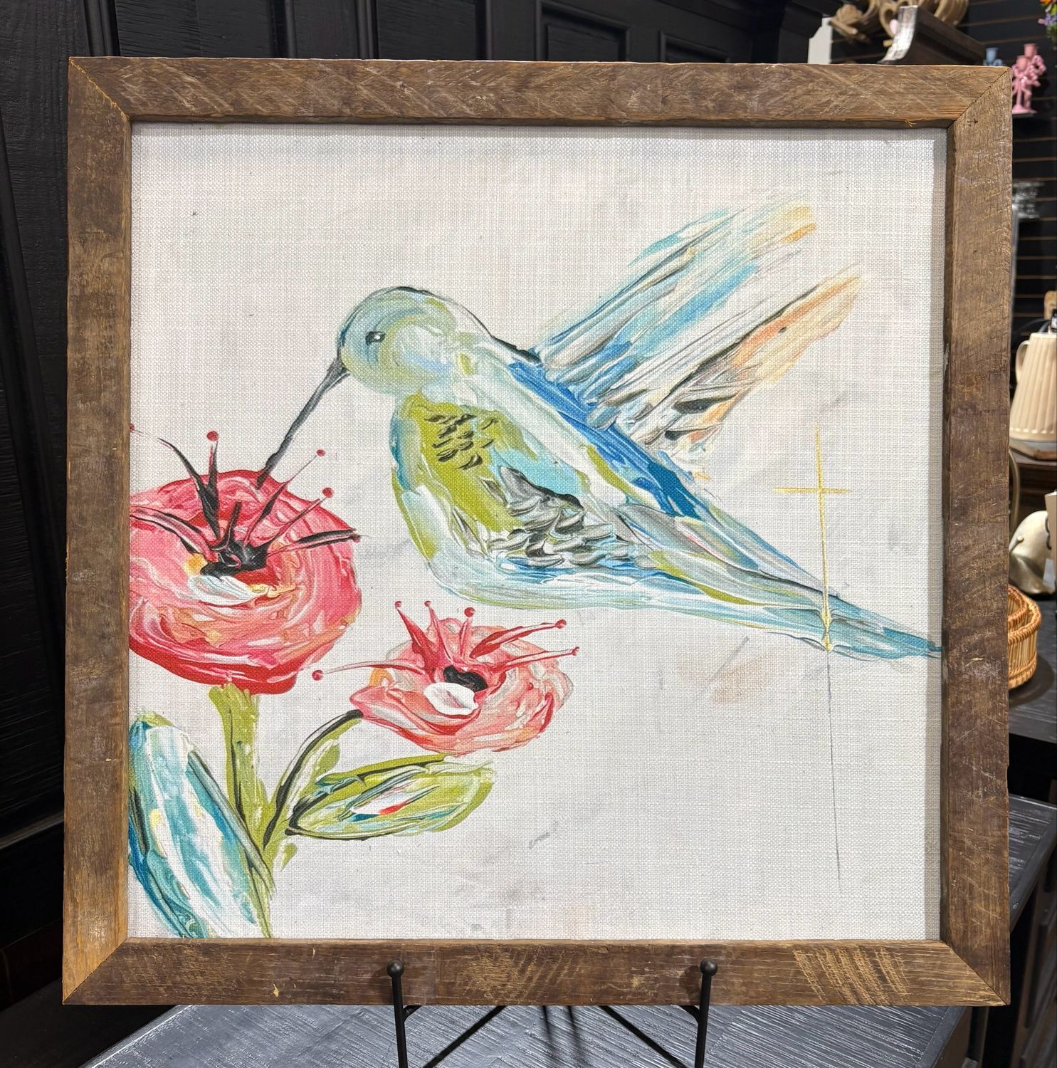 SCM 24x24 GA Blue Hummingbird