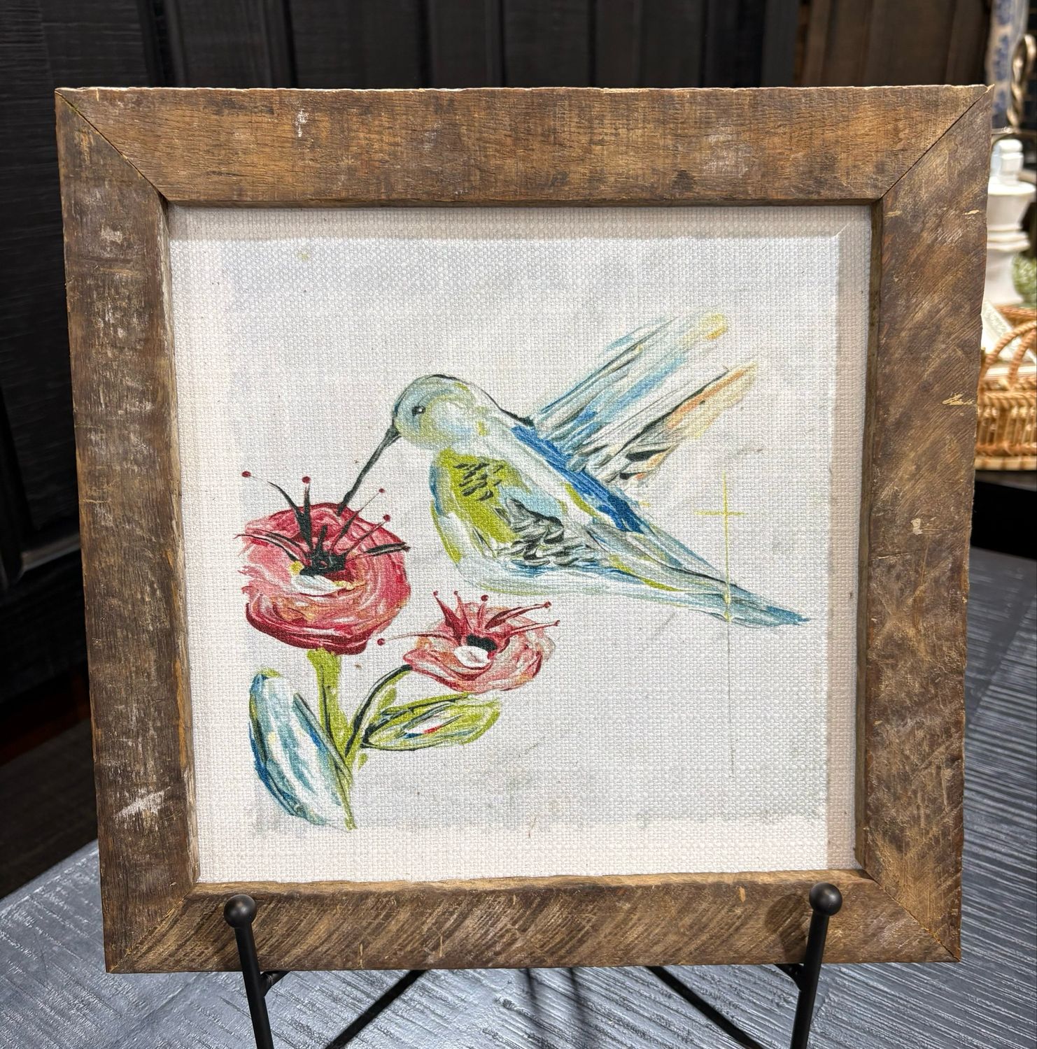 SCM 12x12 GA Blue Hummingbird