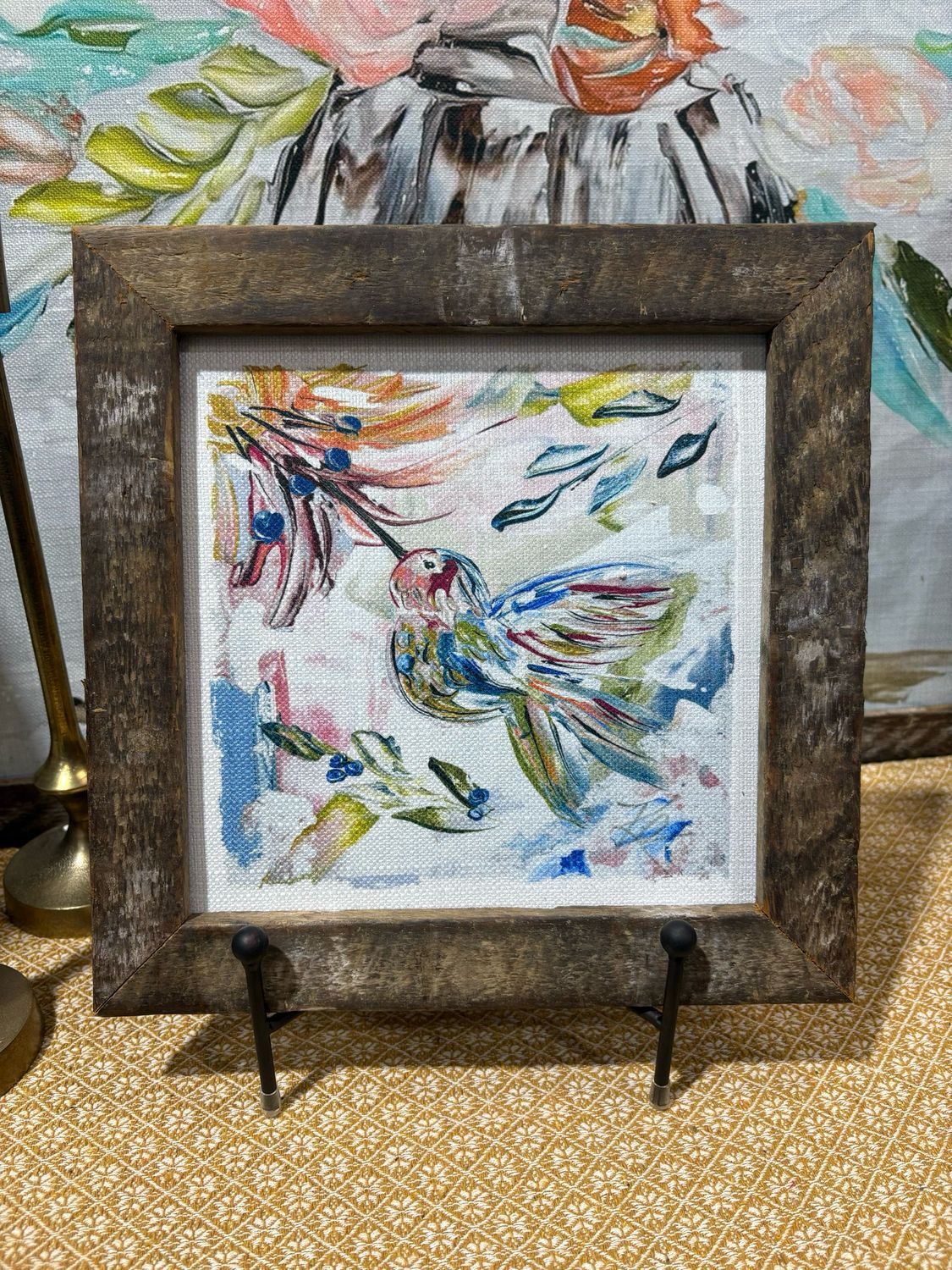 SCM 12x12 GA Colorful Hummingbird