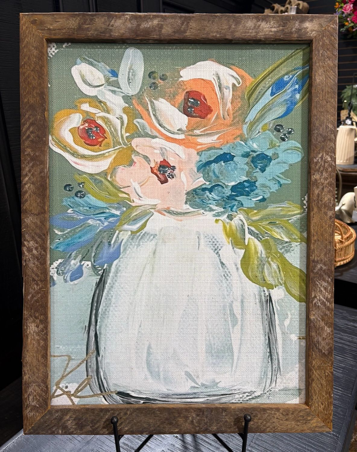 SCM 18x24 Sage &amp; Grace Floral