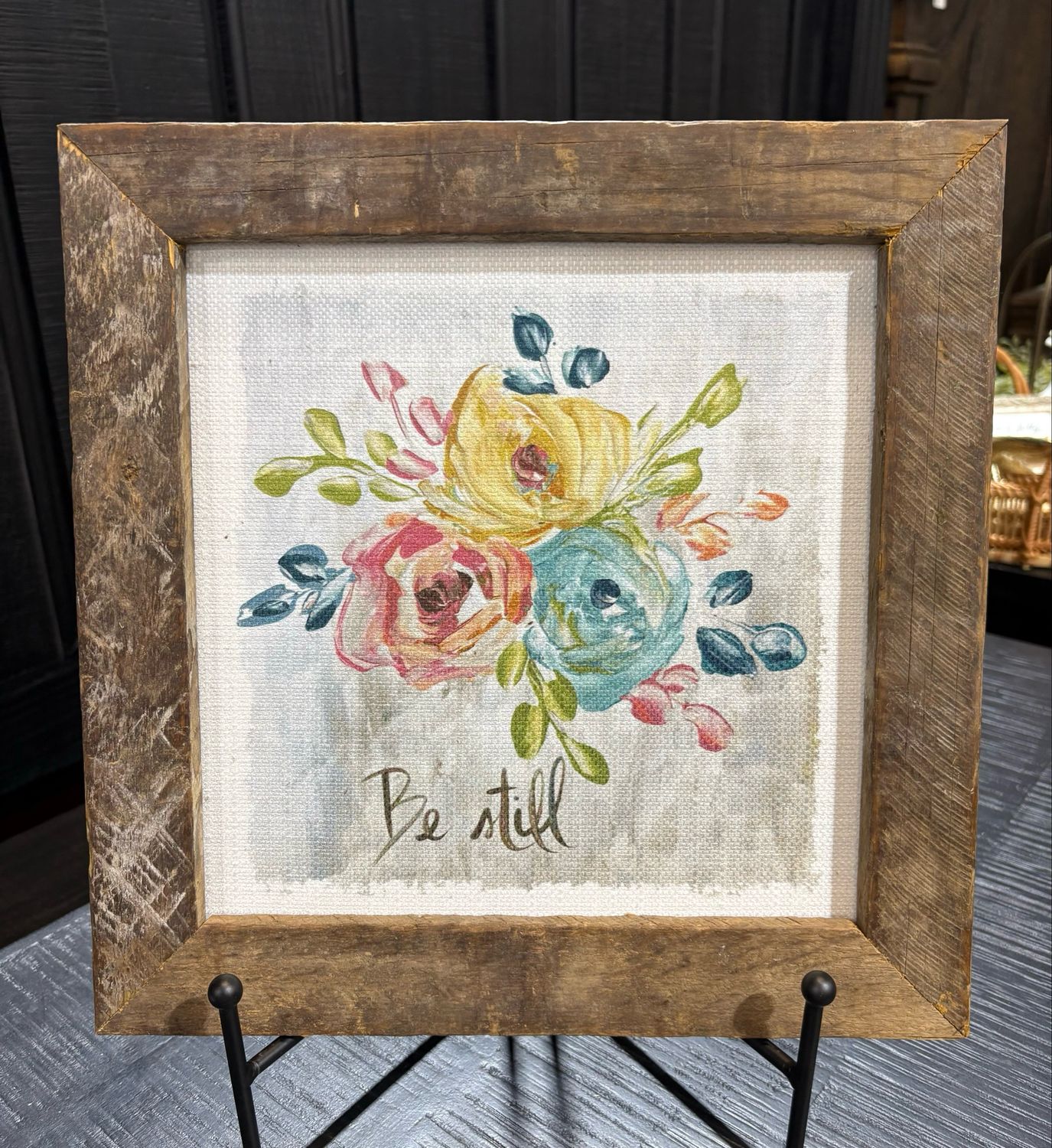 SCM 12x12 Be Still Floral