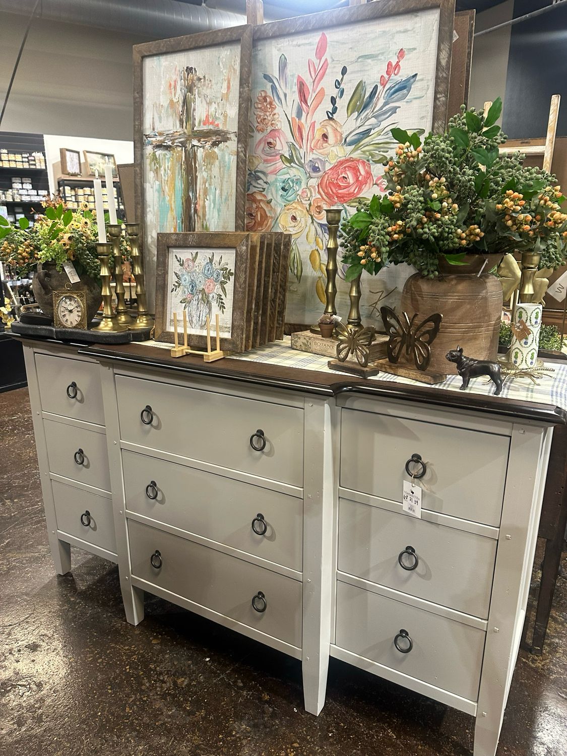VV Glacier 9D Dresser 68x21x39