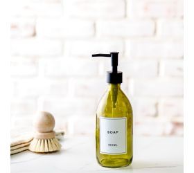 PDG 8.7" Olive Green Tall Soap Pump