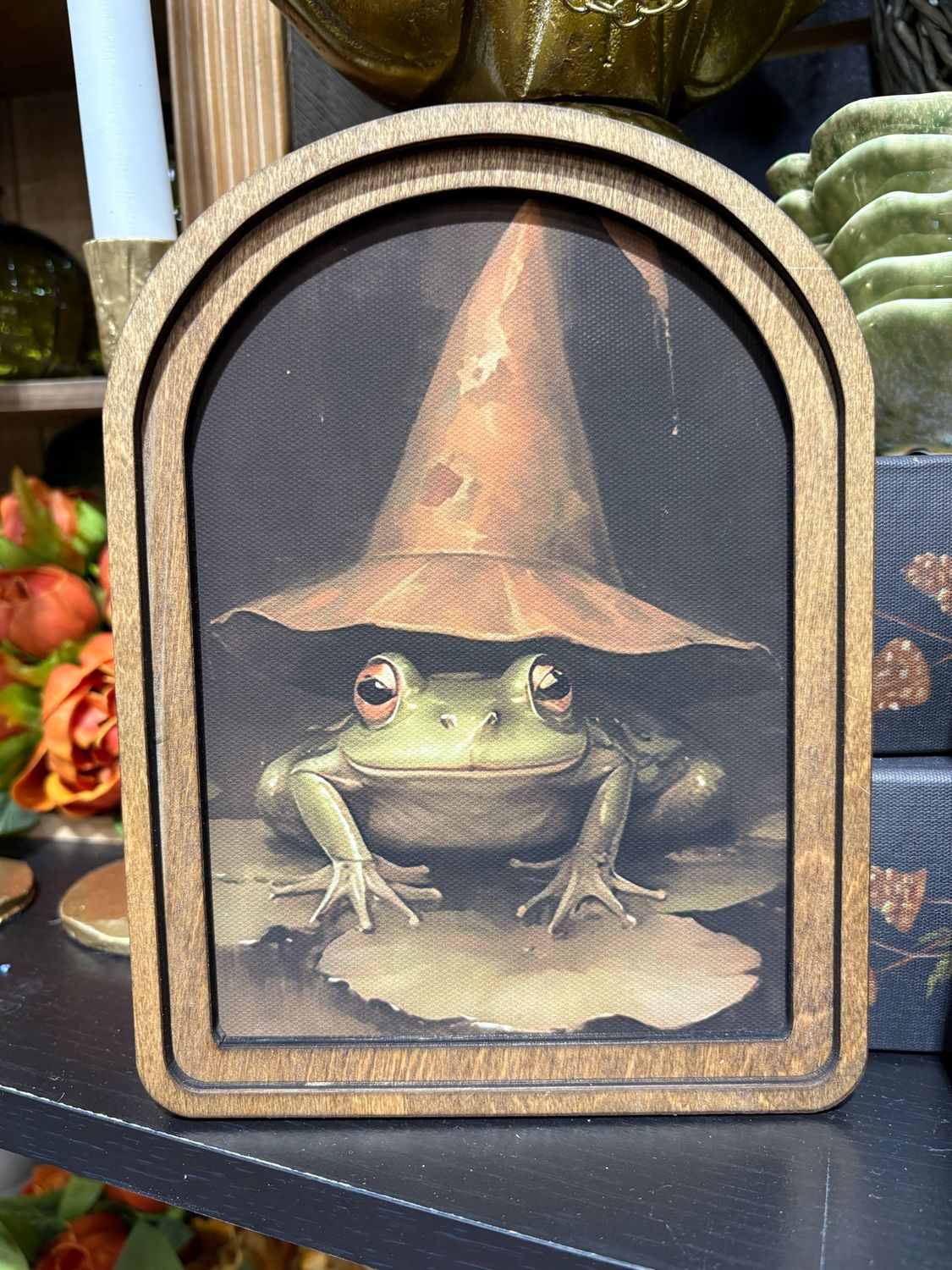 Red Arch 6x8 Halloween Frog