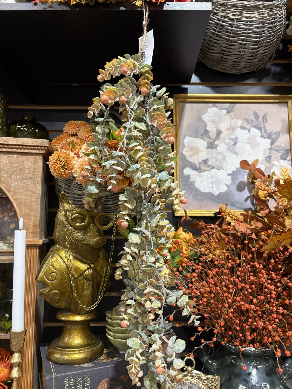 WTC 31" Fall Euc Dripping Garland