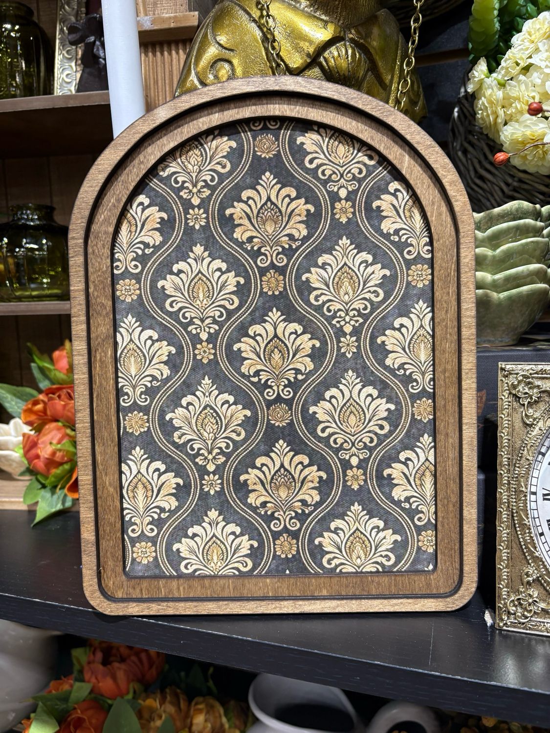 Red Arch 8.25x11 Fleur De Lis