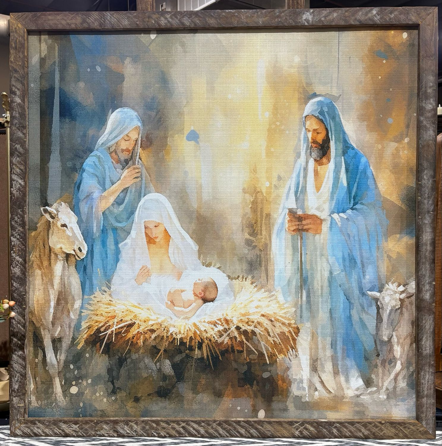 SCM 36x36 Vintage Nativity