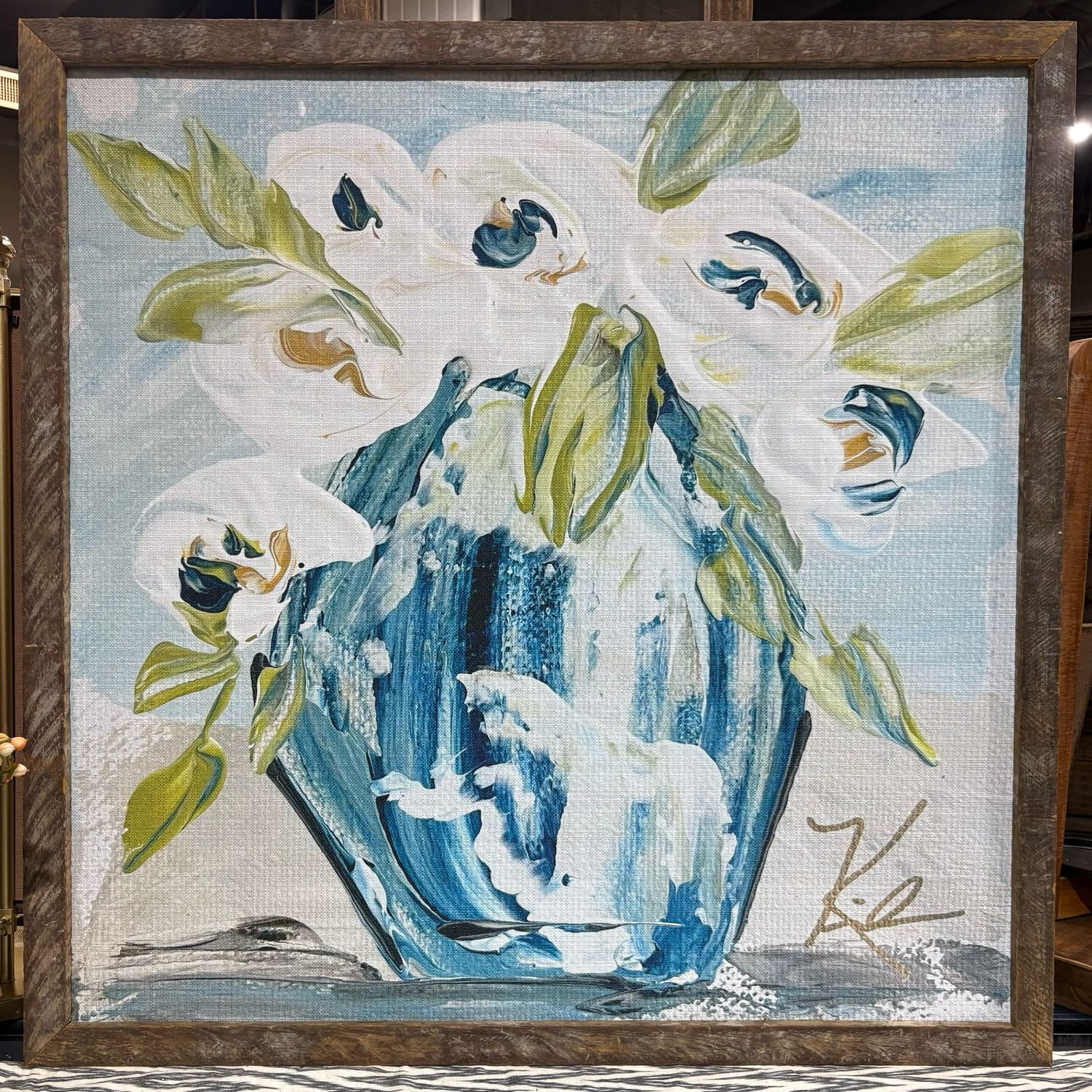 SCM 36x36 Betsy's Flowers