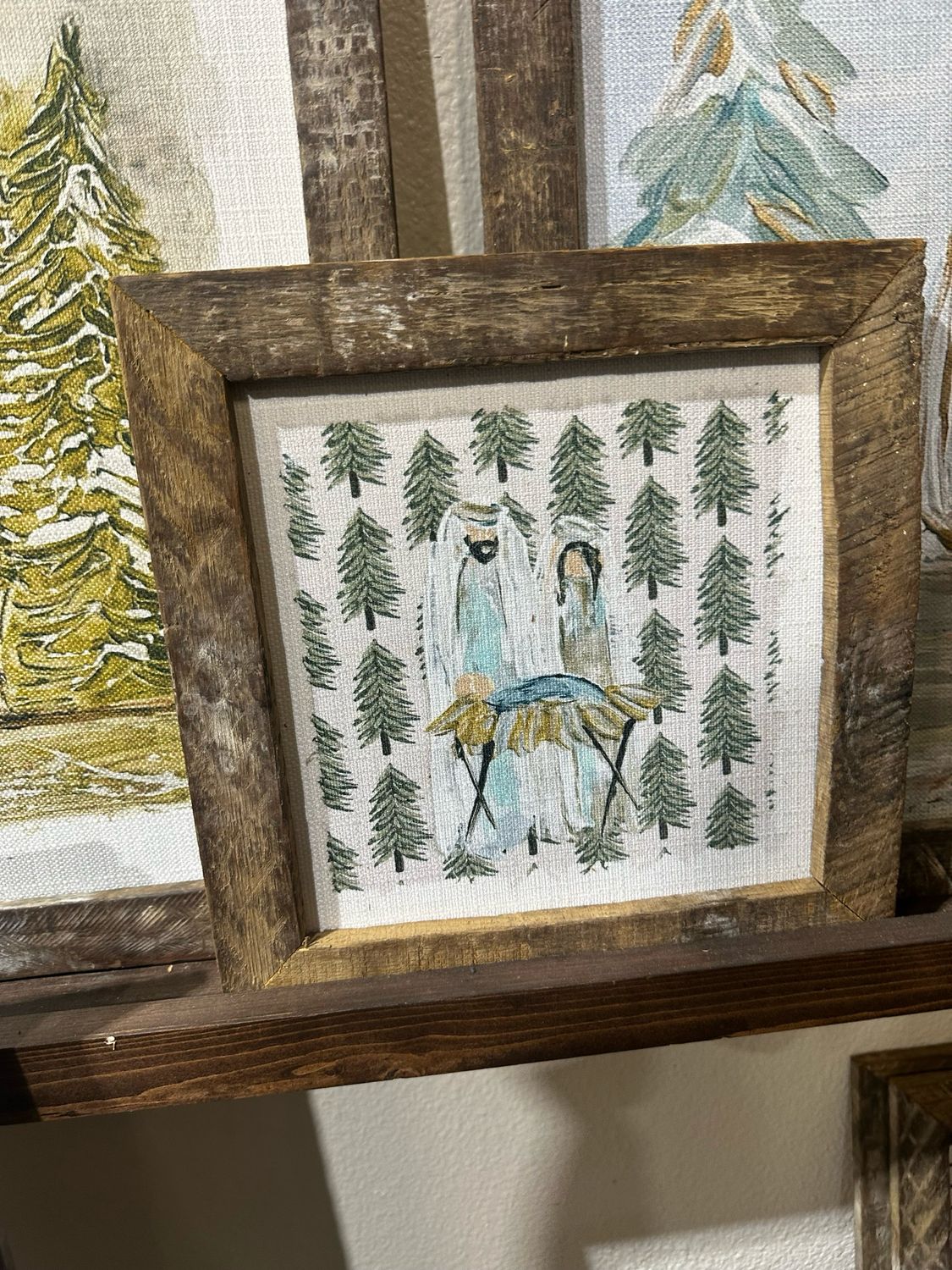SCM 12x12 Christmas Tree Nativity