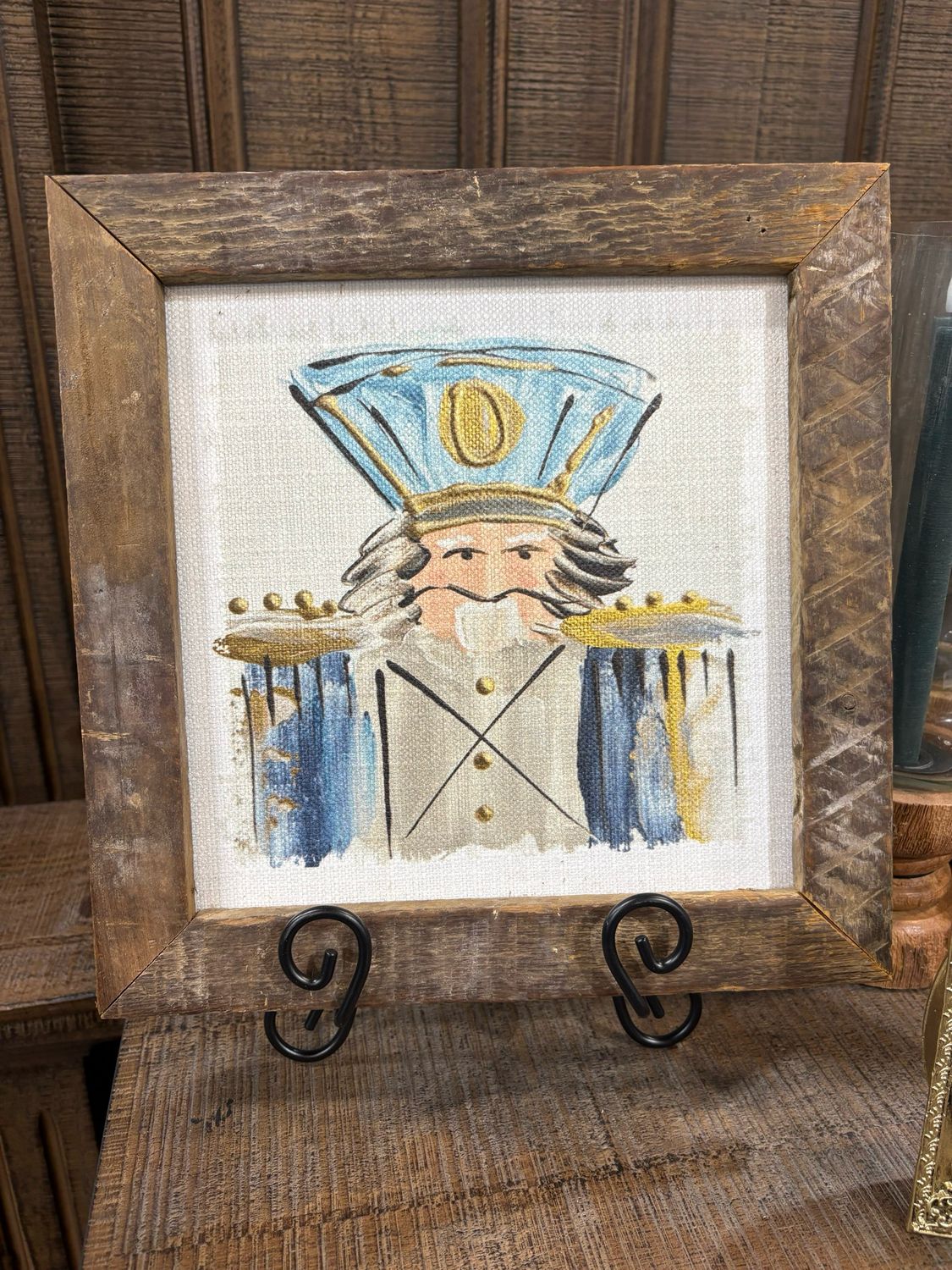 SCM 12x12 Navy Nutcracker