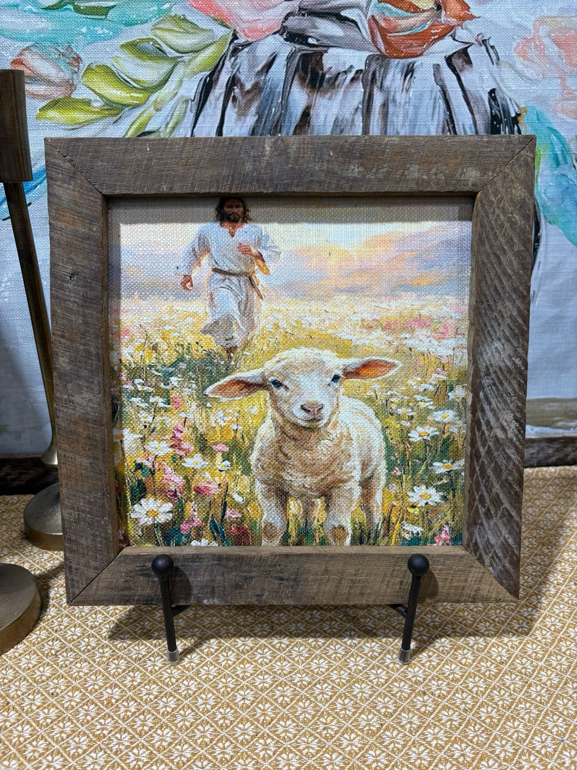 SCM 12x12 Jesus Saves Lamb